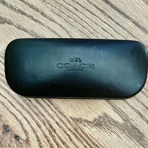 Coach Classic Black Eyeglass Case
